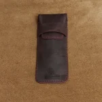 El Yapımı Hakiki Deri Kalemlik