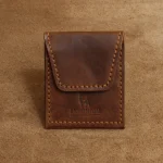 El Yapımı Hakiki Deri Cüzdan